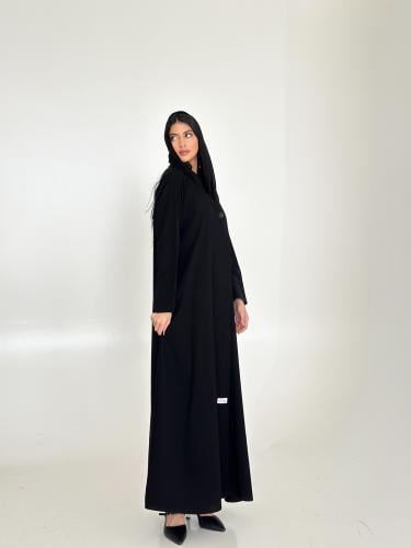 عباية قماش كوبر رسمية اسود