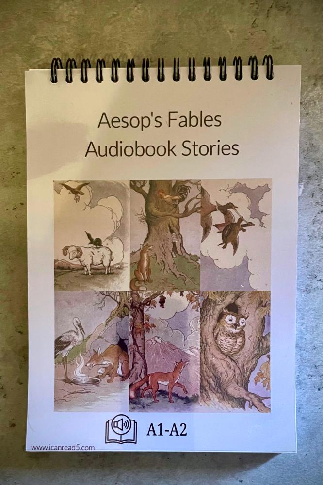Aesop’s Fables 120 قصة مع باركود صوتي