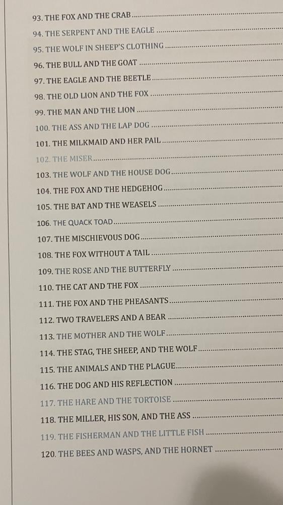 Aesop’s Fables 120 قصة مع باركود صوتي