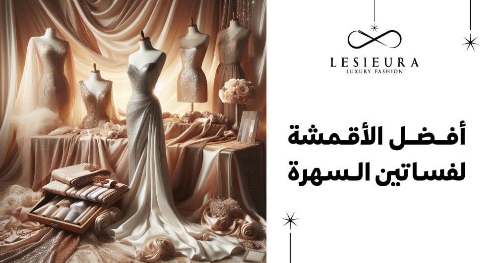 أفضل الأقمشة لفساتين السهرة