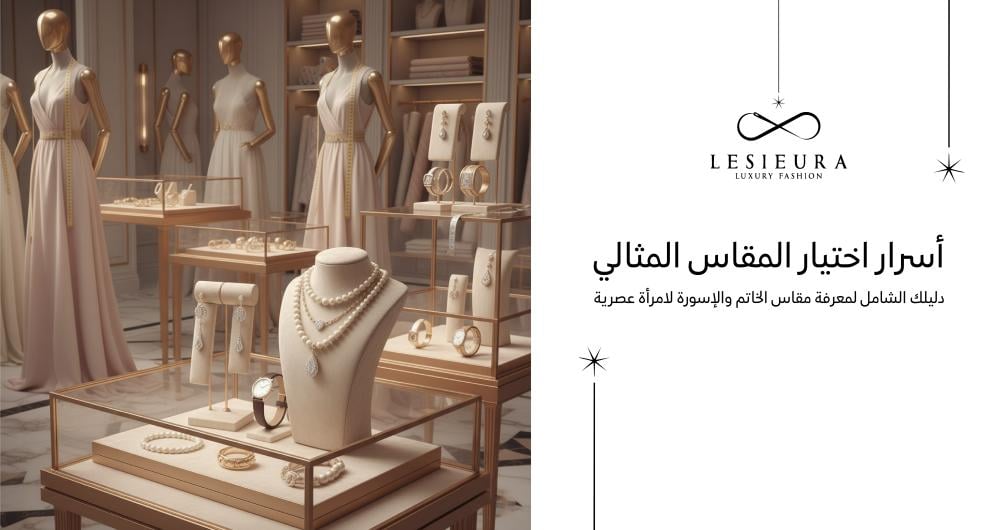 أسرار اختيار المقاس المثالي: دليلك الشامل لمعرفة مقاس الخاتم والإسورة لامرأة عصرية