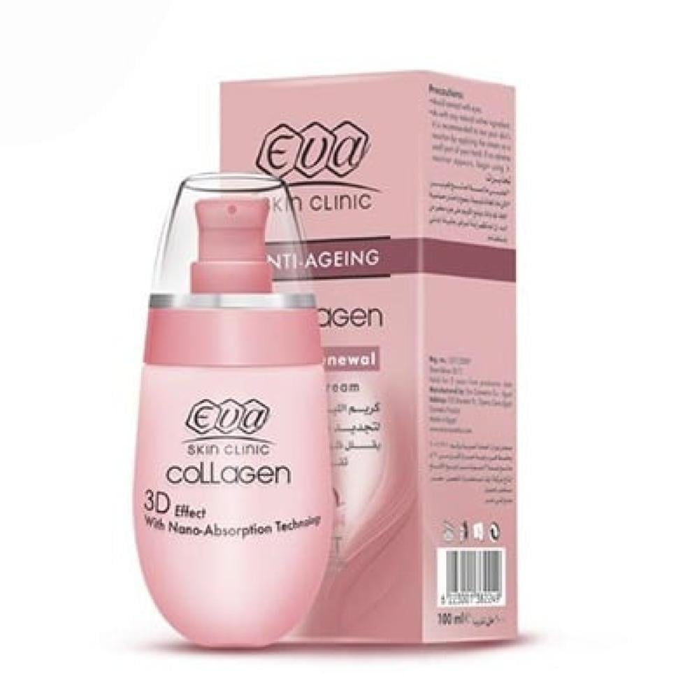 كريم كولاجين لليدين والبشرة ليلي  من ايفا-100مل