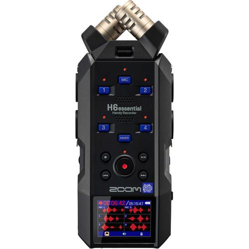 Zoom H6essential 6-Track 32-Bit Float Portable Aud...