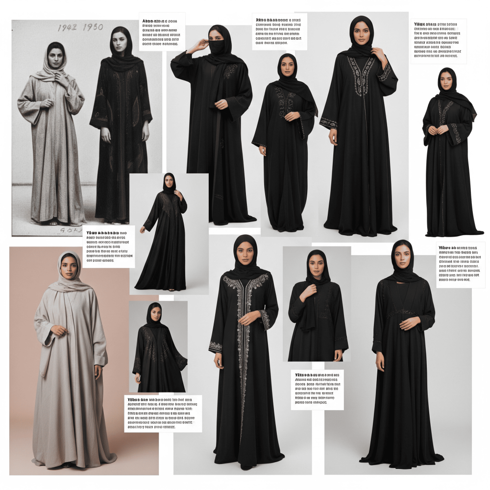 العبايات التقليدية والحديثة