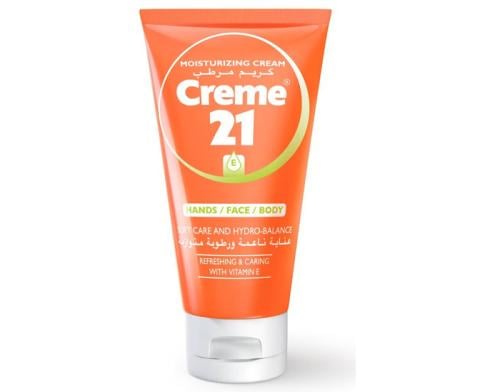 CREME 21 CREAM MOISTURIZING SOFT CARE 75 ML TUBE