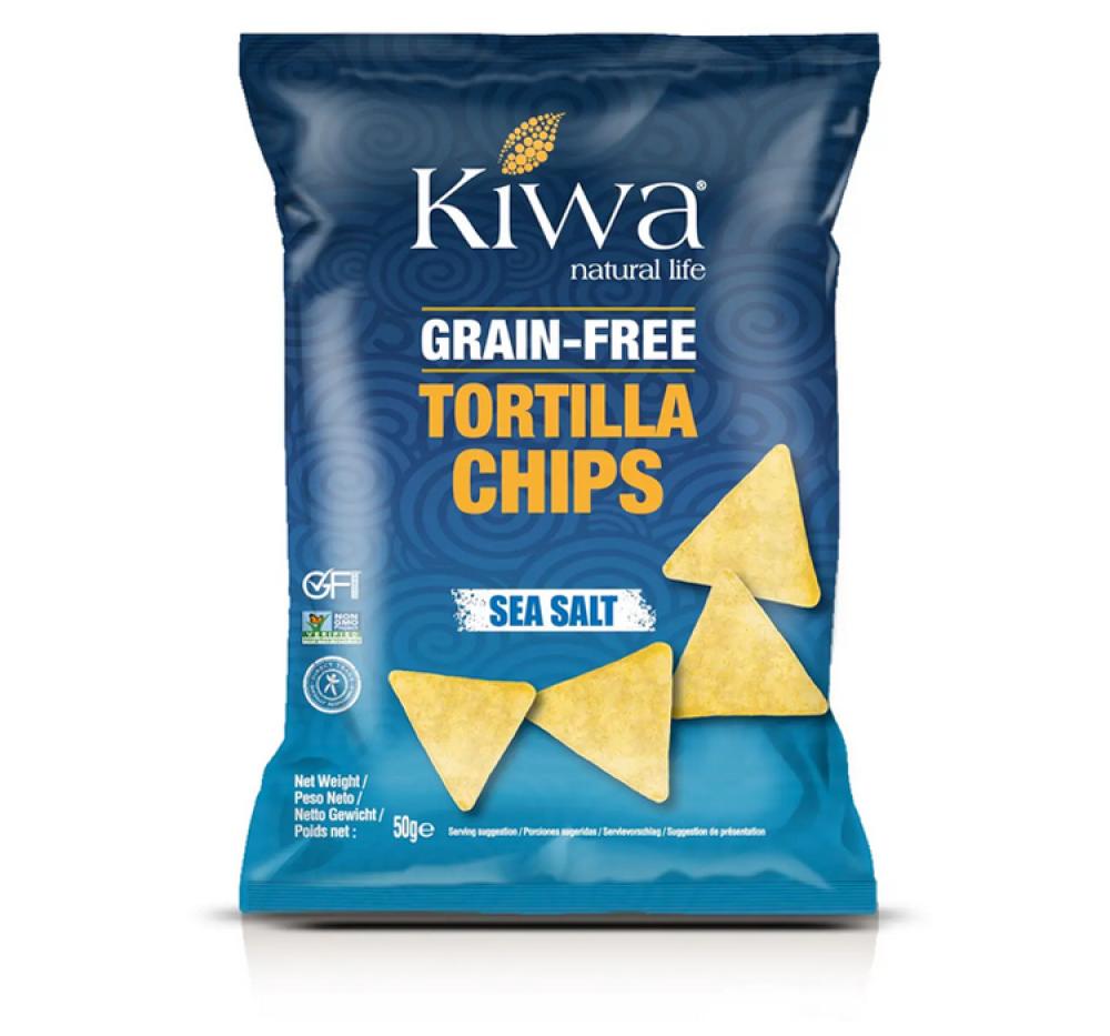 KIWA TORTILLA CHIPS SEA SALT 50g