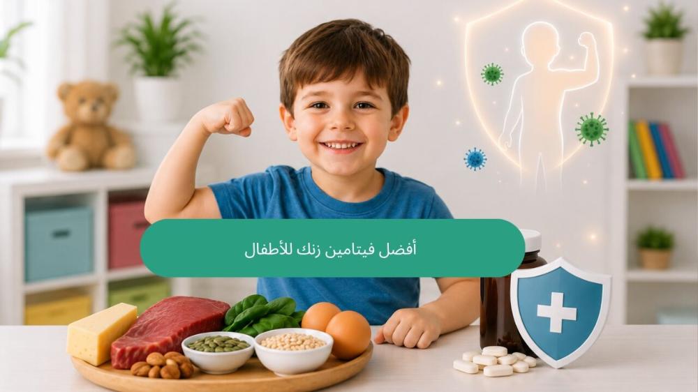 أفضل فيتامين زنك للأطفال