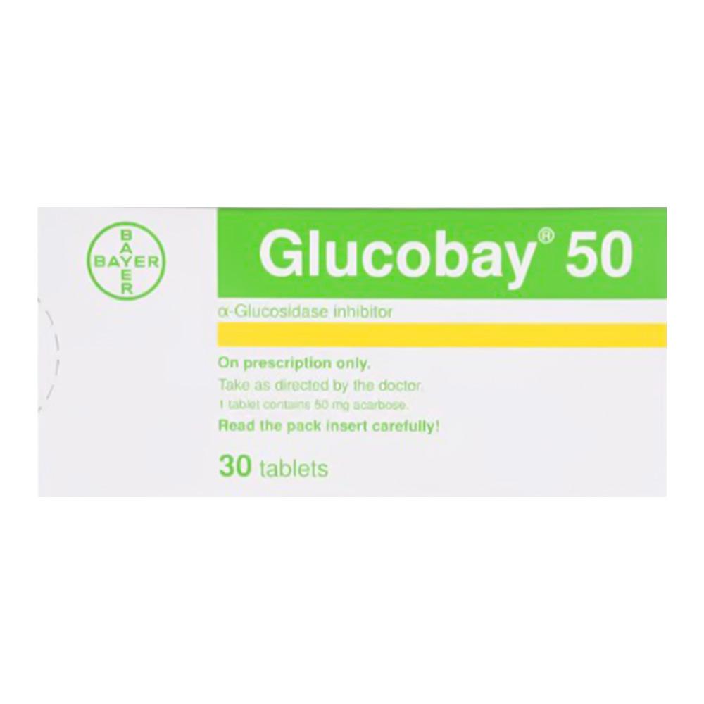 جلوكوباي 50 مج حبوب 30 ق
