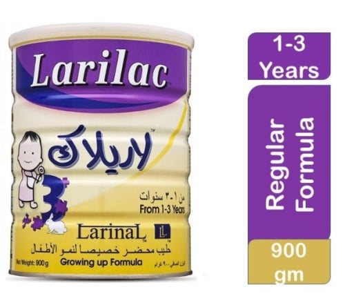 لاريلاك 3 حليب أطفال المرحلة الثالثة من عمر سنة وح...