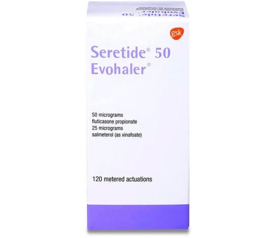 SERETIDE 50MCG EVOHALER