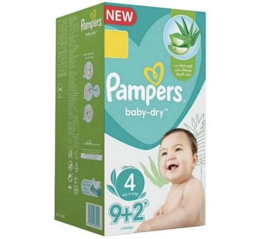 PAMPERS DIAPERSS LARGE .. 4 ..11 PCS