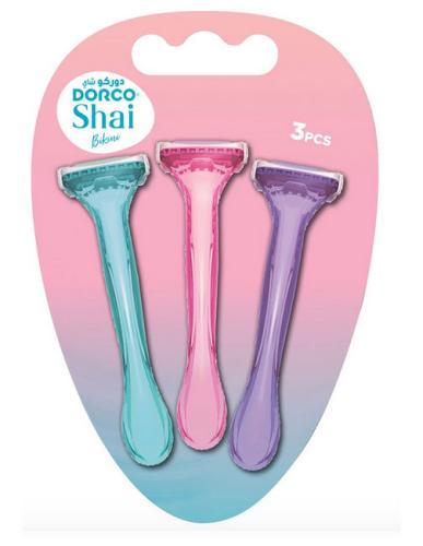 DORCO WOMEN RAZOR SHAI BIKINI 3 PCS