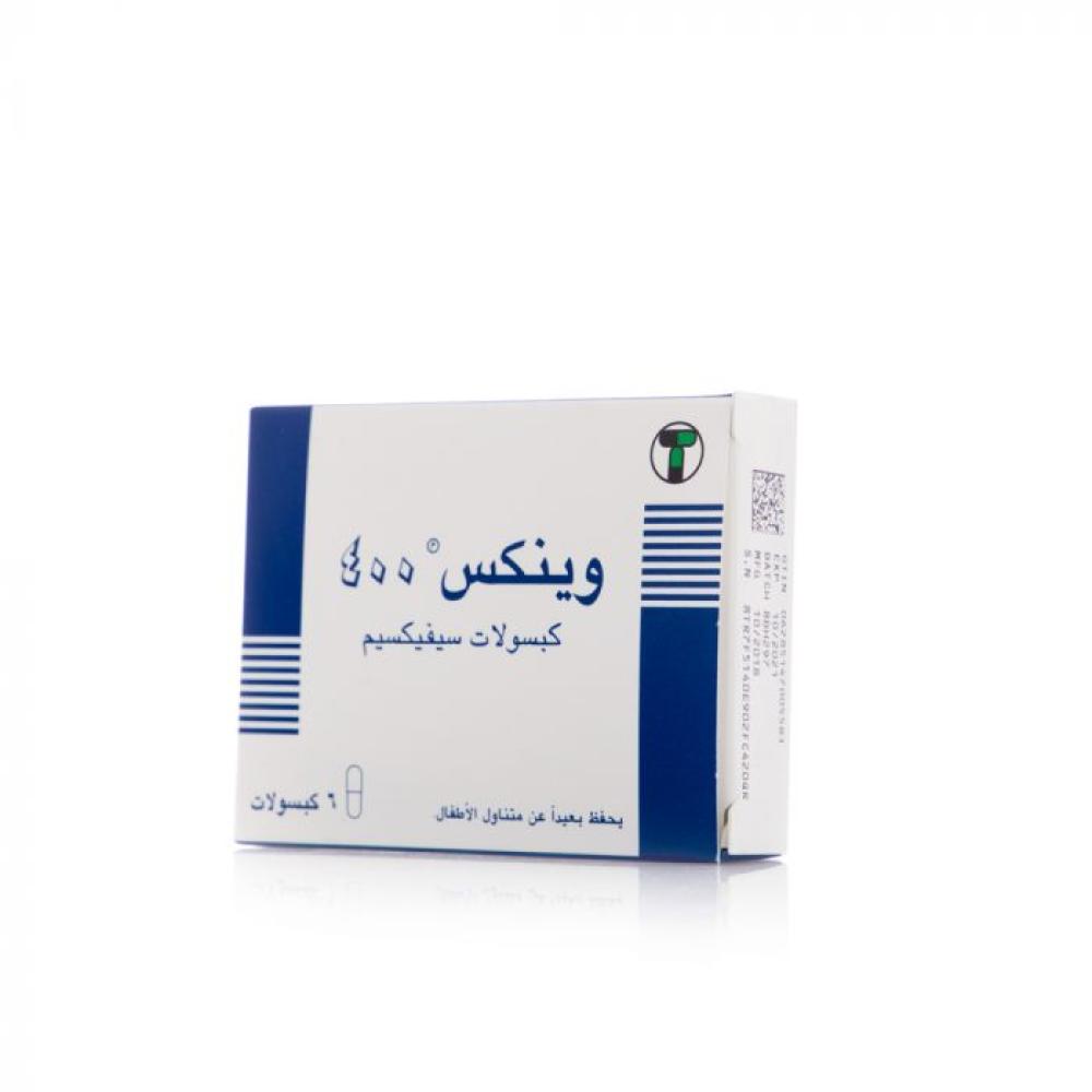 WINEX 400MG 6CAP