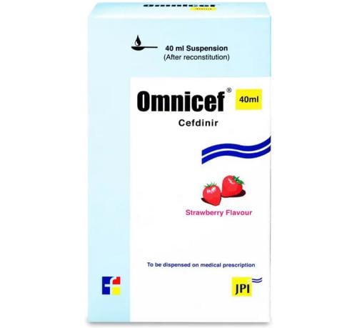 OMNICEF STRAWBERRY FLAVOUR 40ML
