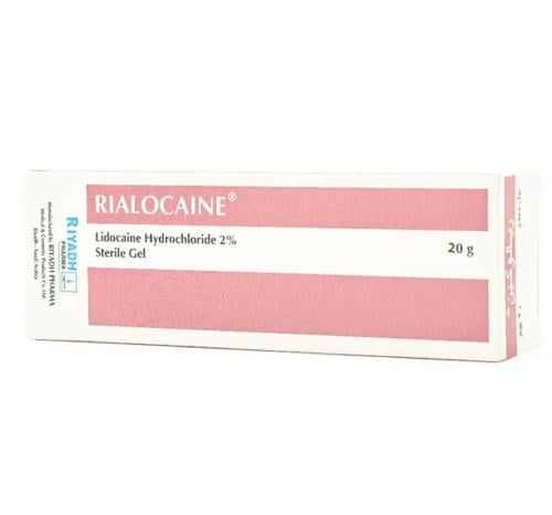 RIALOCAINE GEL 20GM