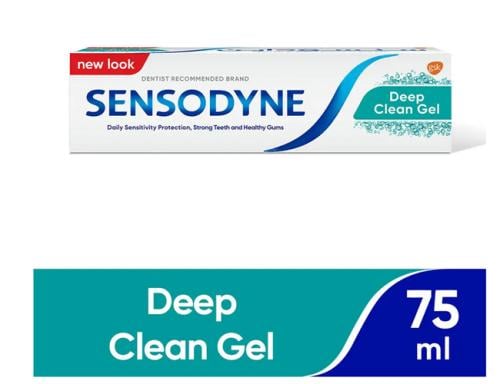 SENSODYNE TOOTH PAST DEEP CLEAN GEL 75ML