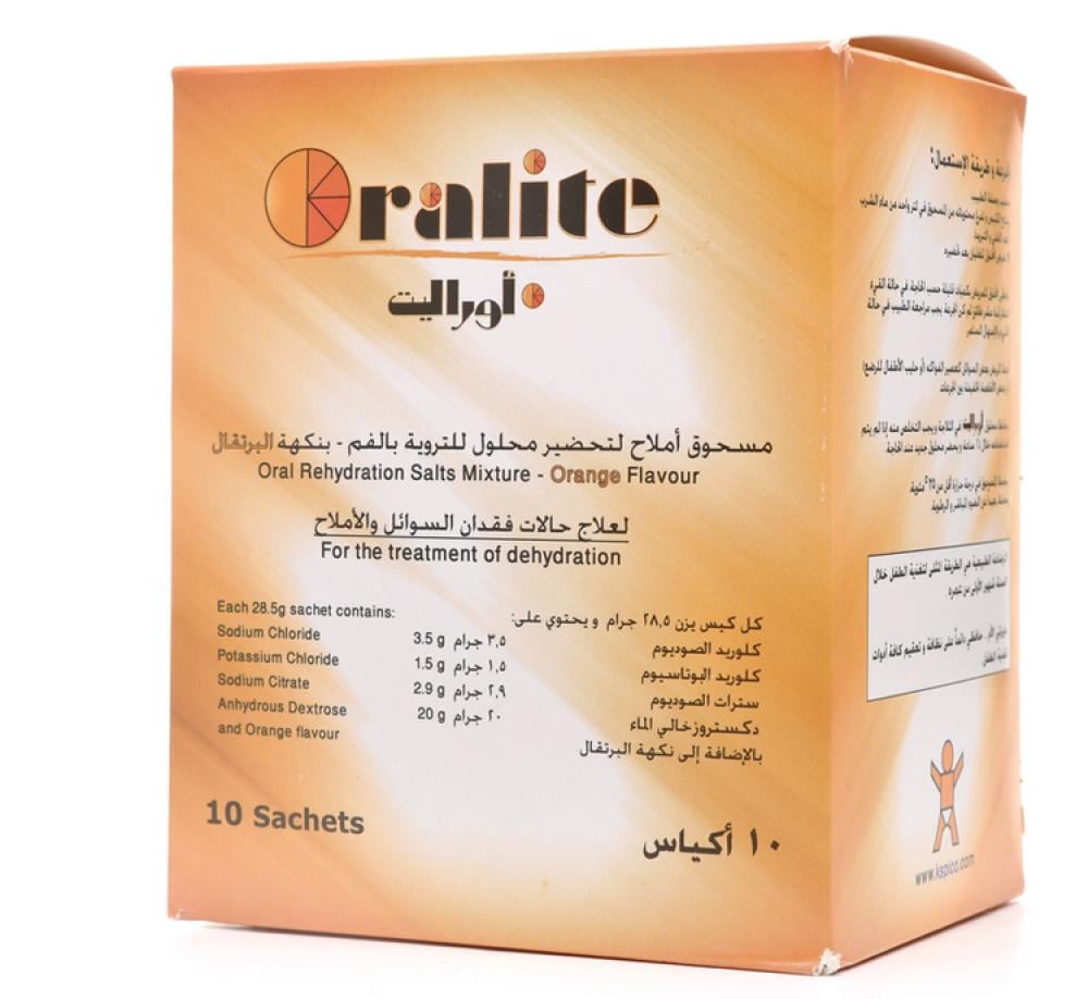ORALITE 10 SACHETS