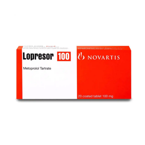 LOPRESOR 100MG 20TAB