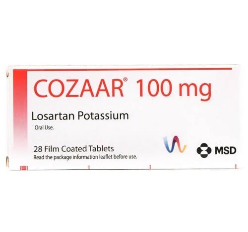كوزار 100 مج حبوب 28 ق