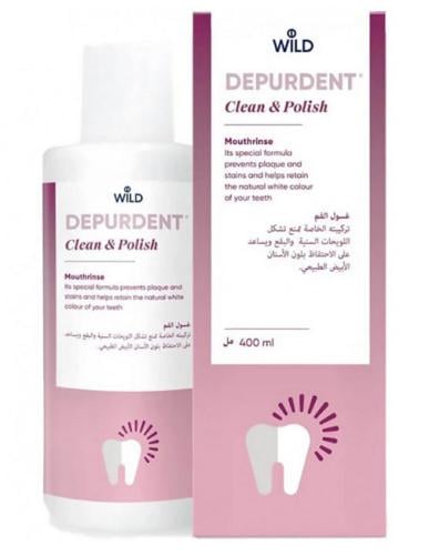 DEPURDENT MOUTH WASH CLEAN AND POLISH 400 ML