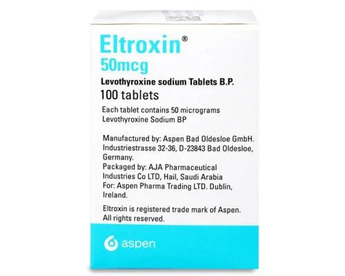 ELTROXIN 50MCG 100TAB