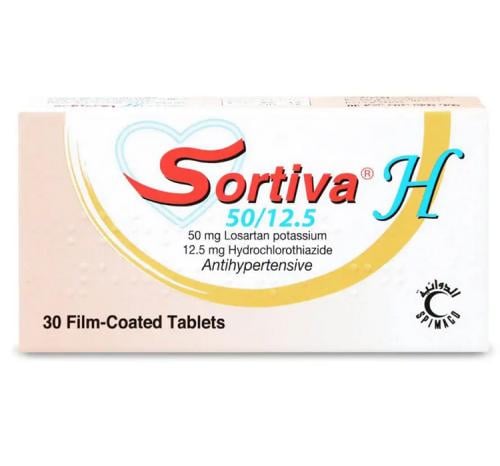 SORTIVA H 50/12.5MG 30 TAB
