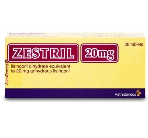 ZESTRIL 20MG 28TAB