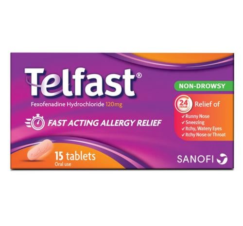TELFAST 120MG 15 TAB