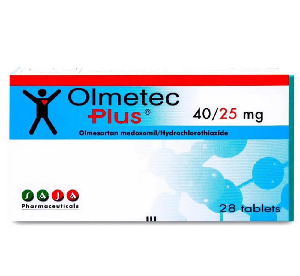 OLMETEC PLUS 40/25MG 28TAB