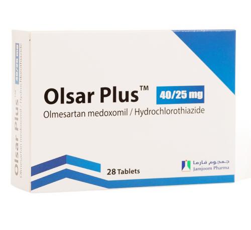 OLSAR PLUS 40/25MG 28TAB