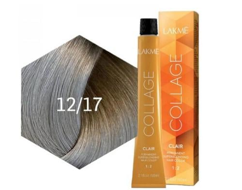 LAKME HAIR DYE COLOR METALIC ASH BLONDE  12/17