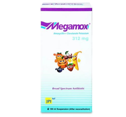 MEGAMOX 312MG SUSP 100ML
