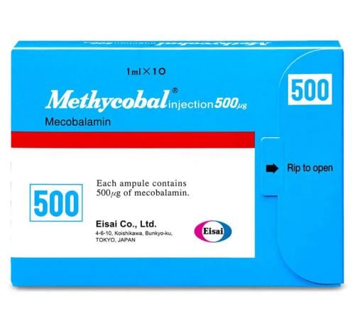 METHYCOBAL 500 INJECTION 10 AMPULES