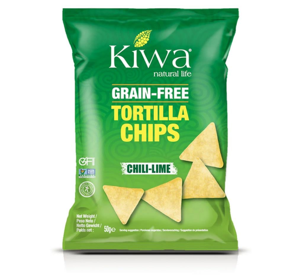KIWA TORTILLA CHIPS CHILI-LIME 50g