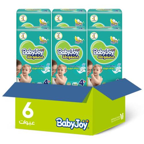 Baby Joy Diapers 4+ 10 Packs * 6 Packs | Value Box