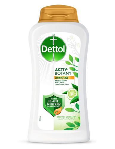DETTOL SHOWER GEL ACTIVE-BOTANY GREEN TEA AND BERGAMOT 250 ML