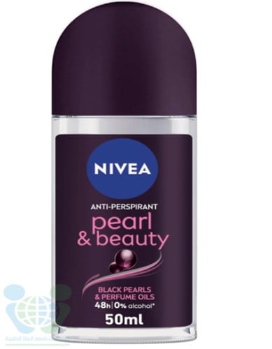 NIVEA DEODORANT ROLL WOMEN PEARL BEAUTY ELEGANT FRAGRANCE 50 ML