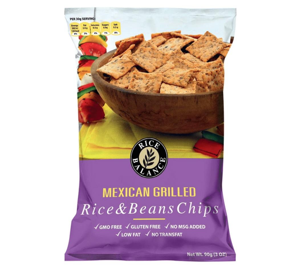 RICE BALANCE CHIPS MEXICAN GRILLED 90g