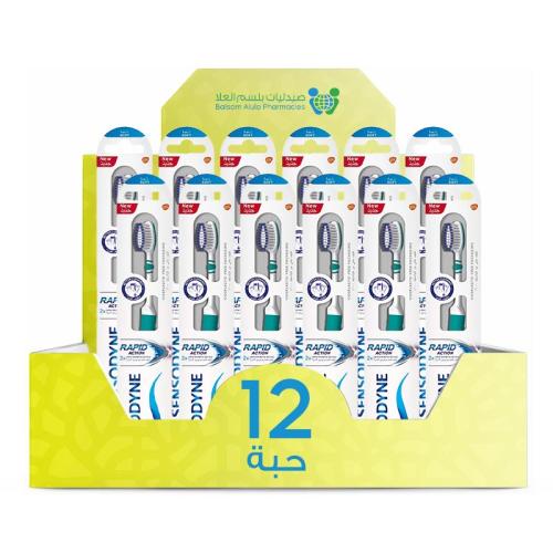 Sensodyne Fast Action Soft Toothbrush *12 Brushes | Value Box