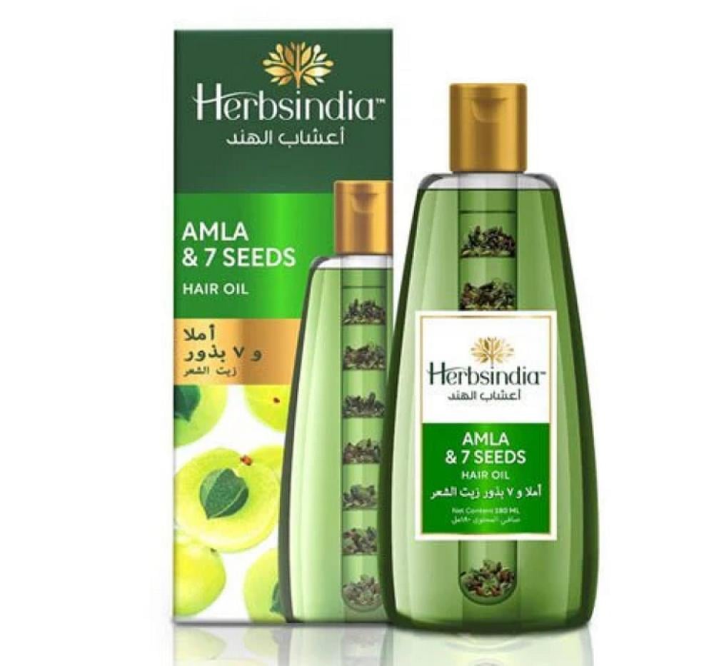 HERBSINDIA HAIR OIL AMLA AND 7 SEEDS 280ml