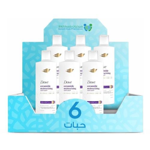 Dove Moisturizing Shampoo 400ml * 6 Pack | Value Box