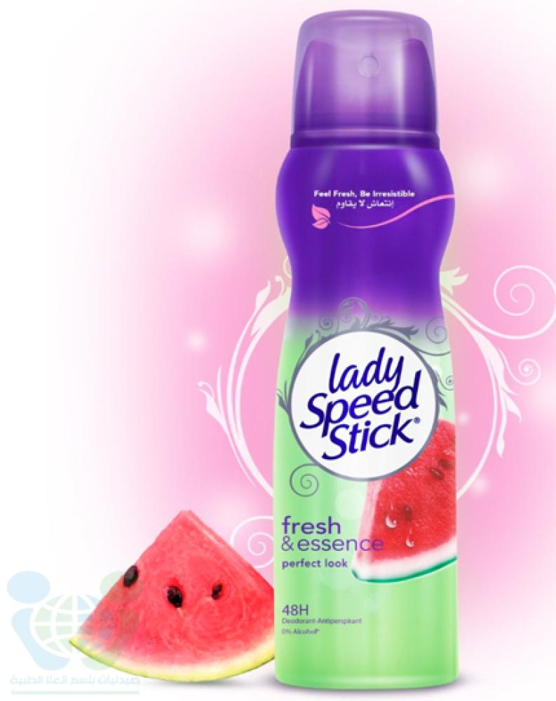 LADY SPEED STICK DEODERENT SPRAY FRESH ESSENCE JUICY MAGIC 150ML