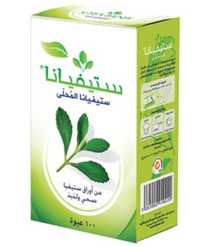 STEVIANA SWEETENER FREE CALORIES 100 SACHETS