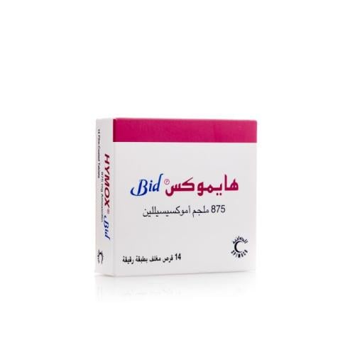 HYMOX BID 875MG 14CAP