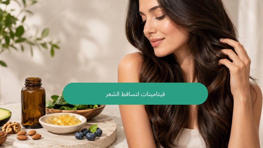 أفضل 5 فيتامينات لتساقط الشعر لدعم نمو الشعر وتقوية البصيلات