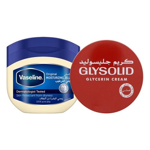 ع خاص جليسوليد كريم 250 + فازلين جلي 250