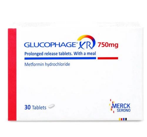 GLUCOPHAGE XR 750MG 30TAB