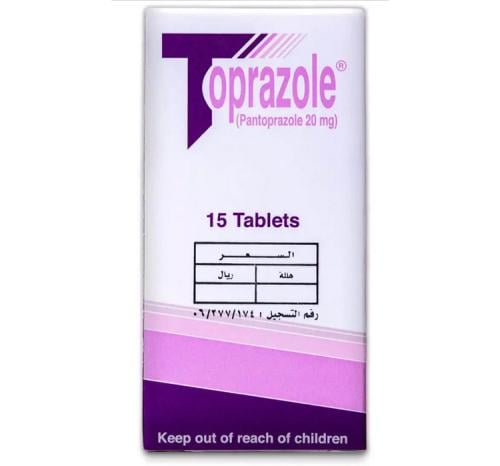 TOPRAZOLE 20MG 15TAB