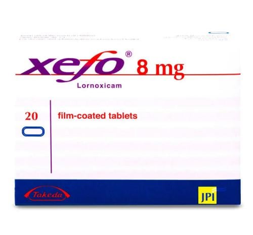 XEFO 8MG 20 TAB