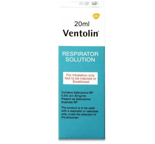 VENTOLIN 20ML SOLUTION